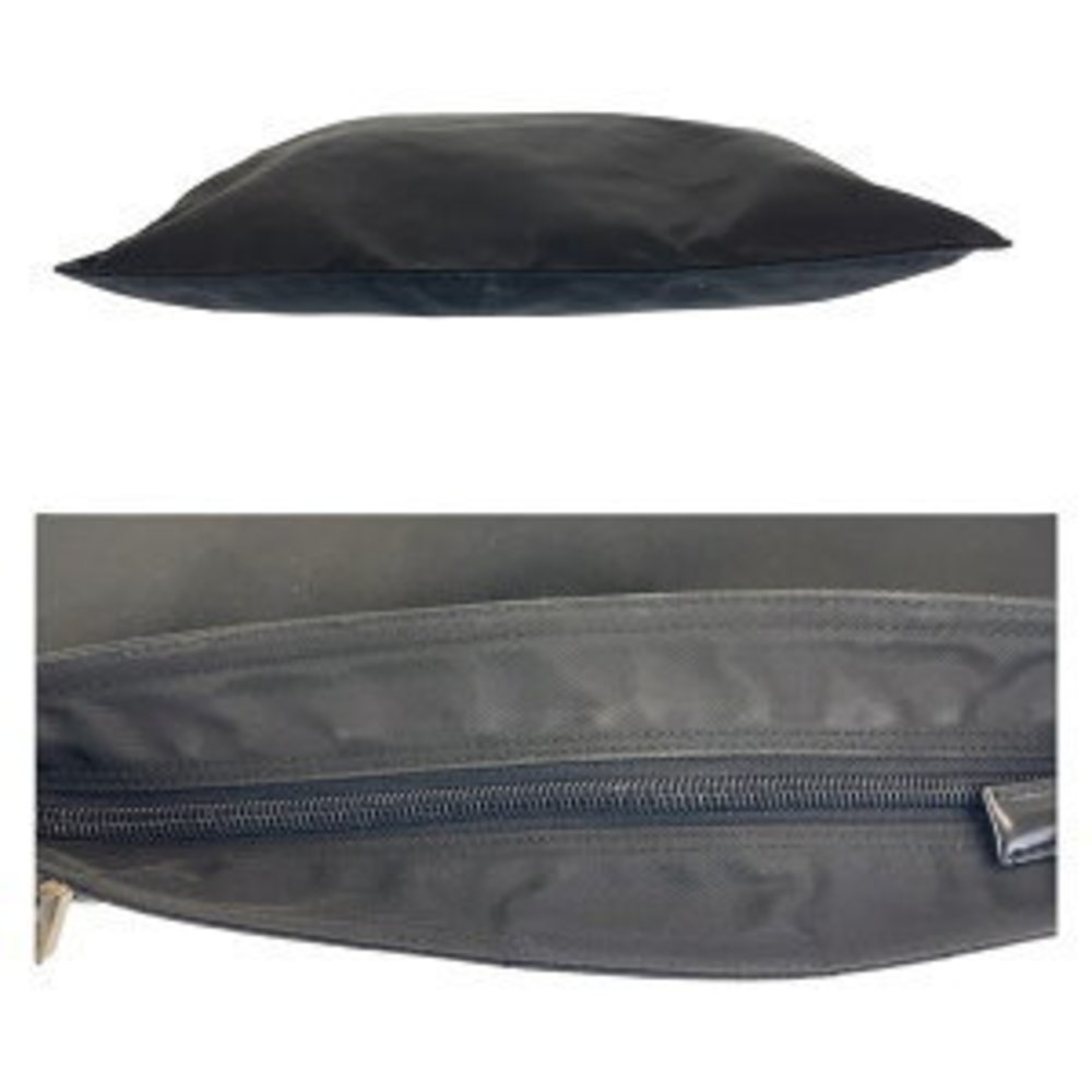 Prada Triangular Black Tessuto Shoulder Nylon Pou… - image 5